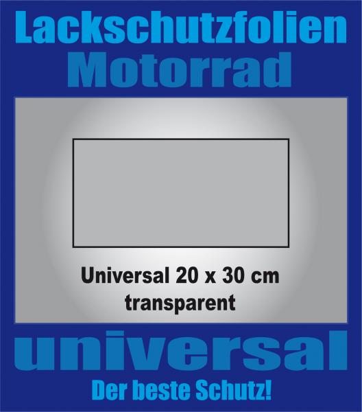 Lackschutz-Set universal 50 x 100 cm transparent